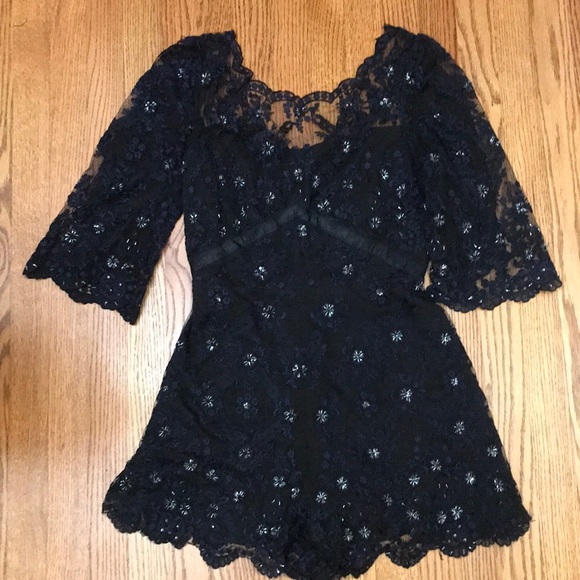 Free People Short Romper - Picture 1 of 4